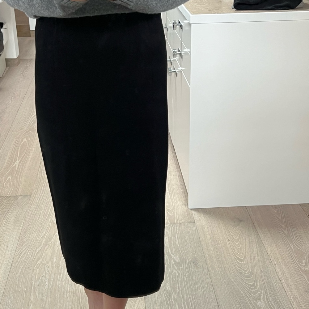 Club Monaco Knit Wool Skirt